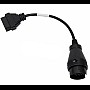 Перехідник на Iveco з 38 pin на OBD2 16 пін Адаптер для сканера