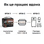 1,8 кВт Комплект резервного живлення Інвертор Datouboss + акумулятор 12V/100Ah Humsienk з BMS для будинку, квартири