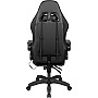 Оригінал Крісло геймерське ProGame з RGB підсвіткою GX-150, підставка для ніг, комп'ютерне ігрове