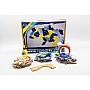Мапа України синьо жовта 60х90 см