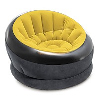 Крісло надувне Intex 68582-yellow (112 x 109 x 69см)