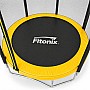 Батут Fitonix 252 см + зовнішня сітка чорно-жовтий