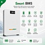 LiFePO4 51,2V/100Ah Акумулятор Genix Green з Wi-Fi, Smart BMS, LCD-дисплеєм 5,12 кВт*год для систем резервного живлення