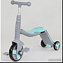 Самокат 3в1 JT 20255 Best Scooter самокат-велобіг-велосипед бірюзовий