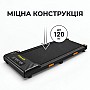 Бігова доріжка Fitonix XD-W2S до 10 км/год, 120 кг, компактна, ручне регулювання нахилу, LED дисплей, Уцінка!