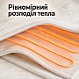 Двоспальне електропростирадло 150х180 см Electric Blanket / Безпечна електроковдра з регулятором тепла