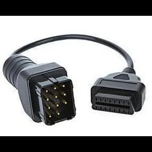 Перехідник 12-PIN RENAULT РЕНО на OBD-2 16pin адаптер для сканера