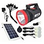 Ліхтар кемпінговий (станція) Luxury YJ-1908 10W+22SMD + MP3 FM + P.B.+ solar + ЗУ220В + 3 режими