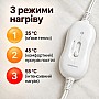 Двоспальне електропростирадло 150х180 см Electric Blanket / Безпечна електроковдра з регулятором тепла