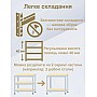 Посилений металевий стелаж Ekspand 180×90×40см 5 полиць (175 кг на полицю) Оригінал