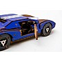 Дерев’яний 3D конструктор «Fast car Gt» синій
