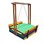 Пісочниця дерев'яна кольорова SportBaby - 10