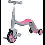 Самокат 3в1 JT 90601 Best Scooter самокат-велобіг-велосипед рожевий
