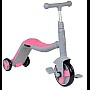 Самокат 3в1 JT 90601 Best Scooter самокат-велобіг-велосипед рожевий