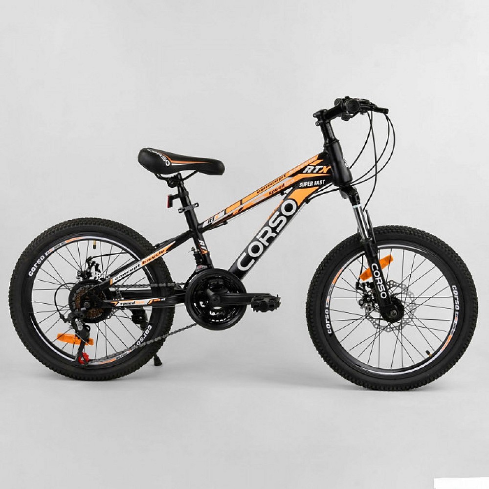 Велосипед Спортивний Corso 20 дюймів 6 кольорів