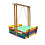 Пісочниця дерев'яна кольорова SportBaby - 10