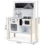 Дитяча дерев'яна кухня Ecotoys PLK537