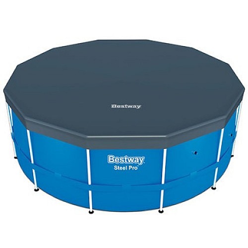 Тент для круглого каркасного басейну Bestway 58037 (Диаметр 366см)