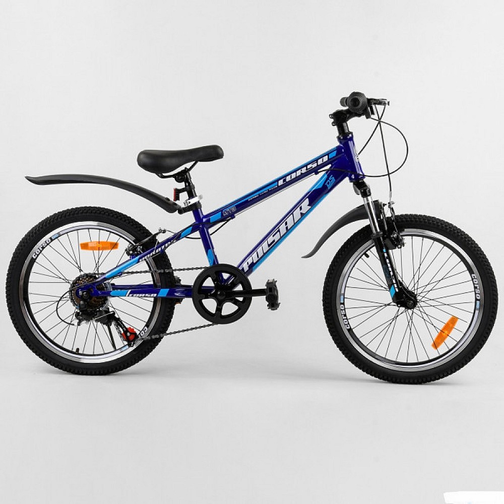 Велосипед Спортивний Corso Pulsar 20 дюймів Shinemax, 4 кольори