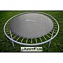 Батут Just Fun 305-312 см Blue внутрішня сітка
