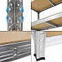 Стелаж металевий 180x90x30 см Ekspand 5 полиць, навантаження до 750 кг