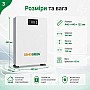 6,2 кВт LiFePO4 Комплект резервного живлення інвертор Anenji Wi-Fi + акумулятор з LCD-дисплеєм та Wi-Fi Genix Green 51.2V 100Ah
