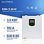 3,5 кВт LiFePO4 Комплект резервного живлення Інвертор Daxtromn + 2 акумулятора 12V 100Ah CyperOcean для квартири, будинку