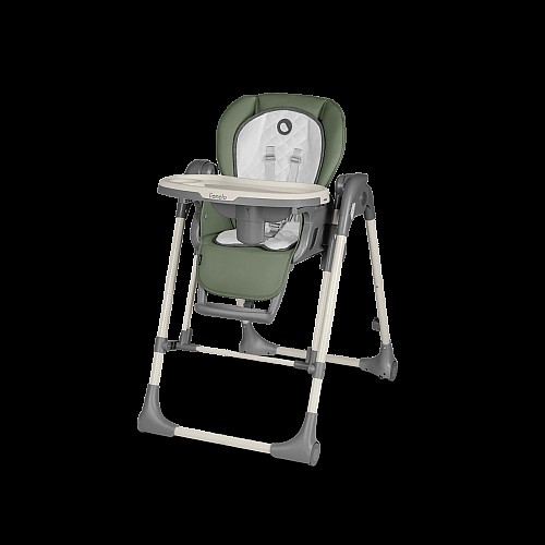 Стілець для годування з функцією гойдалки Lionelo LAURICE GREEN OLIVE
