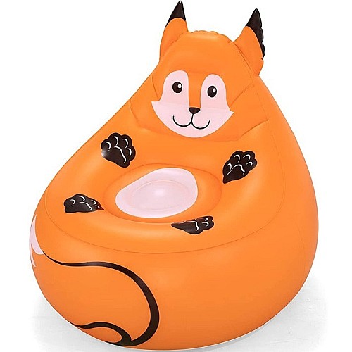 Надувне крісло Bestway 75116-fox (72 x 72 x 72см) оранжеве