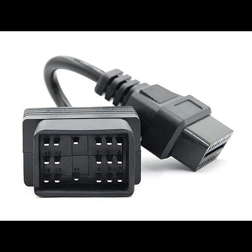 Перехідник для сканера Toyota Тойота 17 Pin OBD 2 ELM327 адаптер