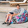 Надувне крісло Bestway 75111 (Висота 66 x Діаметр 112см) Inflate-A-Chair Floral