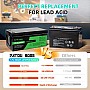3,8 кВт*год LiFePO4 Комплект резервного живлення інвертор Humsienk 1 кВт + 12V/300Ah акумулятор Datouboss