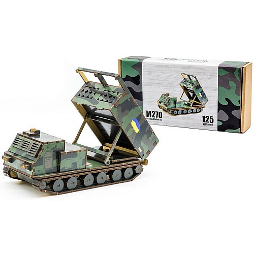 Дерев'яний 3D конструктор "М270"