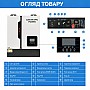 11 кВт LiFePO4 Комплект резервного живлення з Wi-Fi інвертор Daxtromn Power + 2 акумулятора 51,2V з LCD-дисплеєм Genix Green