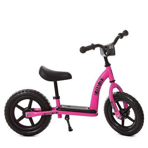 Дитячий біговел 12 дюймів Profi Kids M 5455-4, рожевий