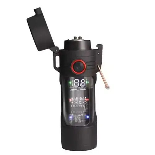 Ліхтар запальничка Multifunctional D66 LCD Type-C (3+1 режими)