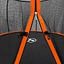 Батут садовий SportPlus СП-Т-305 помаранчевий внутрішня захисна сітка