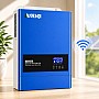 10,24 кВт*год LiFePO4 Комплект резервного живлення з Wi-Fi інвертор Anenji + 2 акумулятора з LCD-дисплеєм Genix Green 51.2V 100Ah
