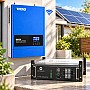 6.2 кВт LiFePO4 Комплект інвертор Anenji з Wi-Fi + акумулятор Lvtopsun rack, BMS, 5120Wh, рековий для резервного живлення