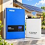6.2 кВт LiFePO4 Комплект інвертор Anenji з Wi-Fi + акумулятор LVTOPSUN 51.2V 100Ah, BMS, настінний для резервного живлення